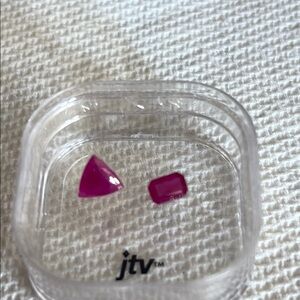 Genuine Ruby Gemstone Set